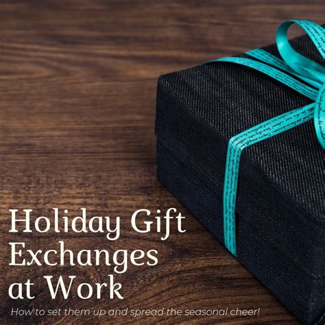 How to organize a workplace gift exchange
